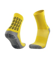 Chaussettes de football d'élite antidérapantes de créateur Chaussettes de football colorées en gros Chaussettes de football avec logo personnalisé Chaussettes de sport pour hommes