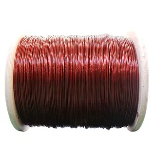 UL Approved Enamelled Coated Copper Cable Wire With Degree 130 155 180 200 220 Enameled Speaker Winding Copper Wire
