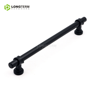 Gagang furnitur dapur Modern Panjang aluminium Aloi lemari pakaian lemari pintu kenop dan pegangan kabinet - Product Image 3