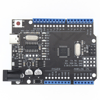 Pour carte de développement UNO R3 avec puce SMD CH340G + MEGA328P câble USB 16Mhz ATEGA328P pour un ensemble