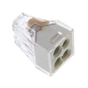 773-124/RN01-0000 Conector de Cable de Empuje de Alta Calidad, Componentes Electrónicos IC Originales, Terminales; 4 CONDUCTORES - Product Image 1