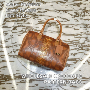 Sacs à main en cuir PU pour femmes, nouvelle mode, à bandoulière, motif uni, grande capacité, imperméables, portables, vente en gros d'usine - Product Image 2