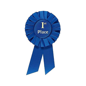 Bán Sỉ Ngựa Trang Trí Trống Rosettes Giải Thưởng Ruy Băng Cuộn Huy Hiệu Quà Tặng Giải Thưởng Ribbon <span class=keywords><strong>Rosette</strong></span> Biểu Tượng Tùy Chỉnh - Product Image 2