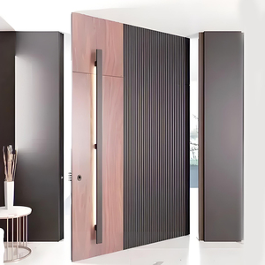 Phong cách tối giản thông minh tự động an ninh pivot cửa nội bộ cho nội thất hiện đại - Product Image 3