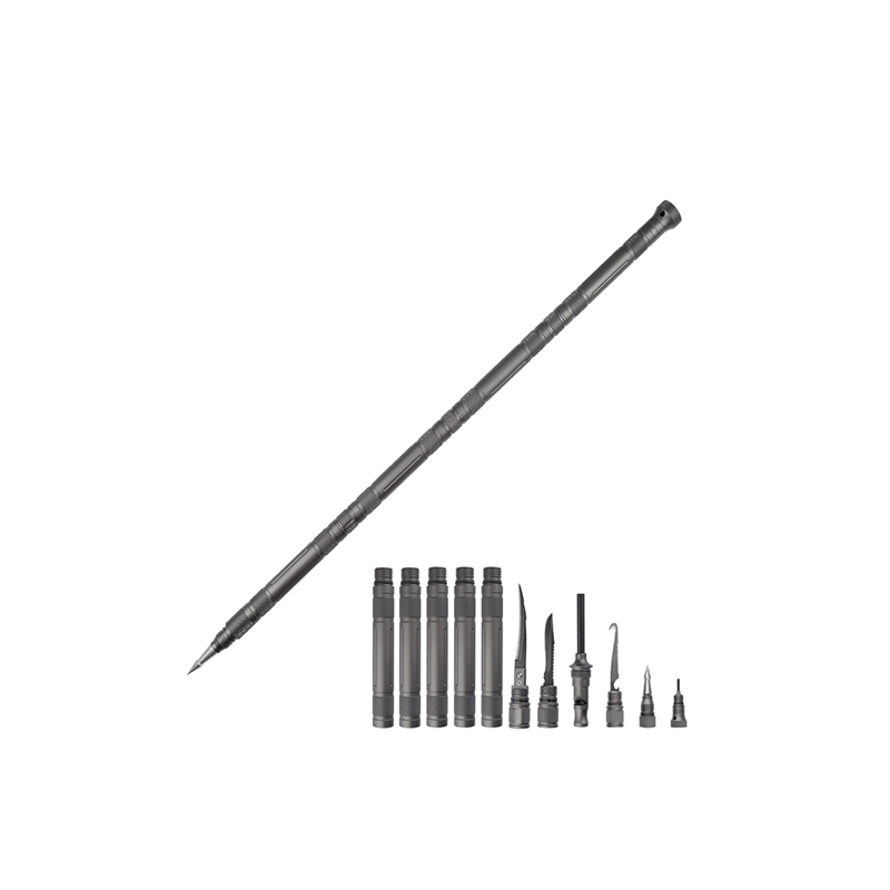 Лидер продаж 2020, складная телескопическая многофункциональная тактическая палка для самообороны