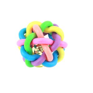 Juguete Interactivo para Mascotas Yommy, Pelota de Cuerda Colorida de 8cm para Perros y Gatos - Product Image 1