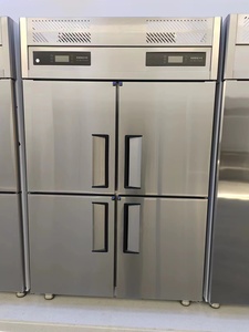 <span class=keywords><strong>Réfrigérateur</strong></span> commercial en acier inoxydable avec ventilateur et fonction de dégivrage automatique, congélateur vertical - Product Image 4