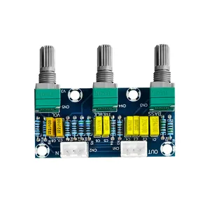 XH-M802 carte de tonalité passive amplificateur préampli Module d'alimentation faible réglage du son élevé électron bricolage carte PCB électronique