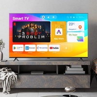 Téléviseur intelligent OEM 2K 4K LED QLED HDTV 32 40 43 50 55 65 75 85 pour hôtels Android Vidaa WebOS Google TV