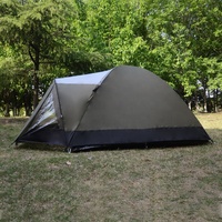 Tente de camping 4 saisons, une chambre, vente en gros, portable, imperméable, double couche, pliable