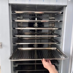 IQF 10 tepsiler şok dondurucu sanayi hızlı dondurma makinesi ticari deniz ürünleri hızlı patlama soğutucular - Product Image 4