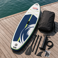 Planche de SUP gonflable OEM 10'6" avec pompe électrique, logo personnalisé, fourniture d'usine