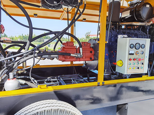 Camion pompe à béton sur remorque HBTS80, pompe à béton sur remorque robuste, conception résistante à l'usure - Product Image 5