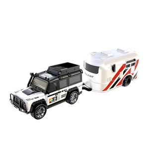 <span class=keywords><strong>2</strong></span>.4G高精度迷你遥控汽车儿童玩具遥控迷你越野皮卡带拖车玩具车玩具儿童礼品 - Product Image 1