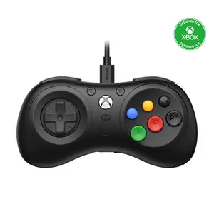8bitdo M30有线控制器游戏手柄，适用于Xbox系列X | S、Xbox One和Windows，具有6按钮布局-官方许可