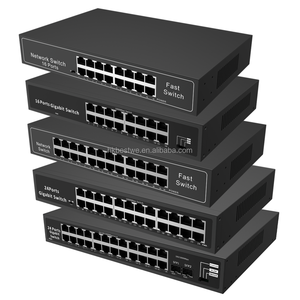 High Performance 100Mbps 1000Mbps <b>Plug</b> & Play 5/8/16/24 Ports Desktop/Rackmount Network Unmanaged Ethernet <b>Switch</b> - Product Image 2