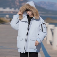 Veste d'hiver pour homme personnalisée, épaisse et isolée, avec doublure en fausse fourrure amovible pour les terrains enneigés