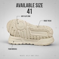 Semelles de chaussures de course pour hommes en matériau MD léger et antidérapant, écologiques, résistantes à l'eau, chaussures décontractées fonctionnelles et élégantes