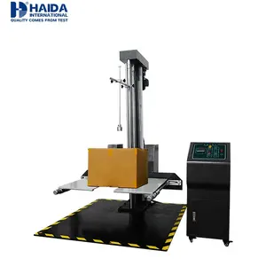 Máquina de prueba de caída de cartón de doble ala Digital de prueba ISTA/precio del probador de impacto de caída de caja de cartón de paquete