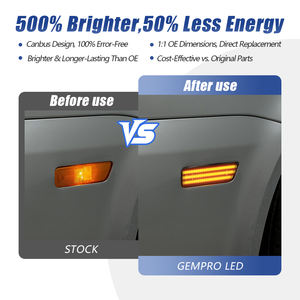 Luces Laterales LED de Humo al por Mayor para <span class=keywords><strong>Volkswagen</strong></span> VW MK5 GOLF GTI Jetta CABRIO, Lámpara Indicadora de Señal de Giro - Product Image 2