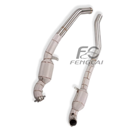 Tuyaux d'échappement de haute qualité en acier inoxydable 304 à 200 cellules pour Mercedes-Benz ML63 AMG W164 2007-2012 – Optimisez la puissance du moteur V8