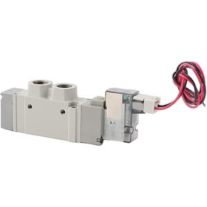 Vanne solénoïde CKD 4JA219-06 DC24V, vanne de commande de média gazeux à port 1/4 pouce - Product Image 1