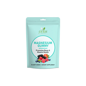 Gomitas de Magnesio ODM OEM con Magnesio y Sodio que Promueven la Salud Ósea y Muscular, un Sueño Reparador, el Equilibrio del Estado de Ánimo y la Función Inmunitaria y Muscular - Product Image 1