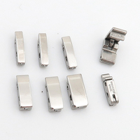 Connecteurs de chaîne de montre en acier inoxydable, fermoirs d'extrémité, accessoires de bijouterie, traitement personnalisé en usine, personnalisation d'échantillons, OEM