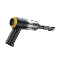 Mini aspirateur portatif pour voiture, aspiration 19500Pa, moteur sans balais, aspirateur sans fil portable 4 en 1