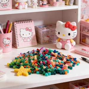 Perles Perler <span class=keywords><strong>Fusion</strong></span> 2.6mm, 221 couleurs, en gros, emballage en sachet OPP de 10g, style Mard, alternative au coco - Product Image 6
