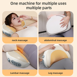 Oreiller de massage électrique avec fonction de pétrissage et de frottement pour la relaxation des épaules, du cou, de la colonne cervicale, de la taille et du <span class=keywords><strong>dos</strong></span> - Product Image 3