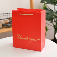 Sac de shopping en carton personnalisé avec poignée à cordon, imprimé « Merci », pour bougies et cadres photo – Emballage cadeau de luxe