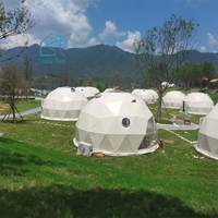 Tentes Dôme Géodésiques de Camping et de Resort en PVC Imperméable et Résistant aux UV, de 3 à 15 Mètres de Diamètre, Prix de Gros, Garantie 10 Ans