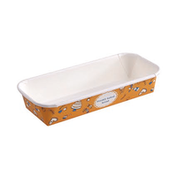 Boîte à pâtisserie jetable en papier kraft grand format pour pains, avec couvercle personnalisé, pour livraison rapide de repas