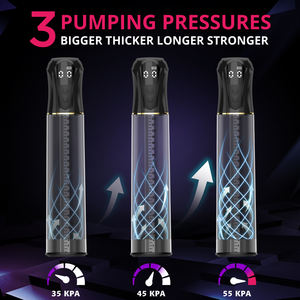 Elektrische Wasserdichte Trainings-Penispumpe Automatischer Druck Männlicher Masturbator Erwachsenen-Sexspielzeug für Männer Penisvergrößerer Erektion - Product Image 4