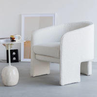 Fauteuil en velours de luxe canapé chaises lot de 2 maison moderne Style nordique salon meubles confortable Accent chaise ensemble pour salon