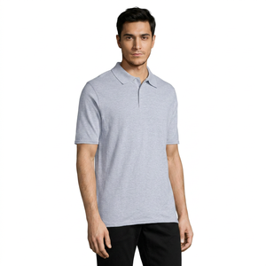 Camisas Polo para Hombre, 96% Poliéster, 4% Elastano, Calidad Premium, Diseño Personalizado, Venta al Por Mayor, con Impresión Personalizada - Product Image 1