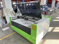 1610 machine de découpe laser Découpeur laser et graveur machines de gravure pour tissu wood100W/130W/150W tube laser à double tête