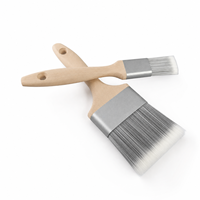 Pinceaux à peinture murale intérieure lisses et ergonomiques en bois, personnalisés, confortables, de qualité professionnelle CHOPAND pour le bricolage