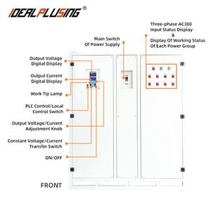 10000A 25V Quy Định Điện Phân Công Nghiệp DC Cung Cấp Điện 8000A30V Công Suất Cao Tần Số Cao Anodizing CHỈNH LƯU - Product Image 4
