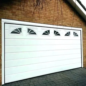 Foamed Garage Door With Plastic PVC Window Covers