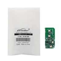 Lonsdor - Llave Inteligente Universal LT20-01, Placa sin Llave 0140 3370 5290 A433 F433 para Toyota/Lexus 4D 8A, Compatible con K518PRO /ISE KH100+