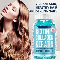 Gummies de biotine et de collagène personnalisables en gros pour OEM – Soutient l'immunité et l'énergie, favorise la croissance des cheveux, de la peau et des ongles
