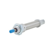 Cylindre pneumatique standard DSBC-32-100-PPVA-N3 ISO15552, cylindre tampon pneumatique réglable à double action 32-100