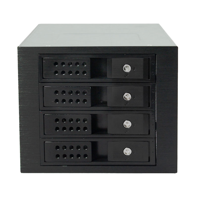 2U Horizontal Rack-Mounted Mini-ITX NAS 3-Bay Storage Server Case with Fan Modular for 3*3.5 HDD & 2*5.25 CD in Stock