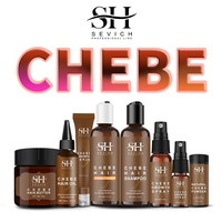 Shampooing Chebe Croissance, Traitement Anti-Chute Cheveux et Revitalisant, Soins Capillaires Prévient l'Affinement des Cheveux