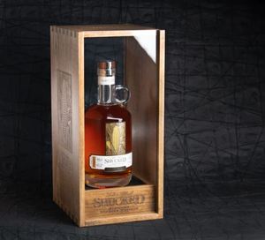 Caja de Regalo de Madera Sólida Personalizada para Botellas de Tequila, Whisky, <span class=keywords><strong>Vodka</strong></span>, Ginebra y Vino - Product Image 5