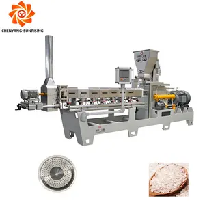 Otomatik otomatik pilav makinesi beslenme pirinç yapma makinesi yapay pirinç İşleme hattı
