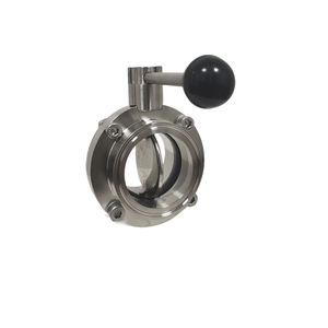 วาล์วผีเสื้อแบบแมนนวลพร้อมที่จับสำหรับกันน้ำวาล์วผีเสื้อเชื่อมต่อเร็ว - Product Image 5