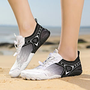 Chaussures aquatiques unisexes respirantes en daim à enfiler pour l'été, la randonnée, le voyage, le fitness, le yoga, la pêche, la plongée, la randonnée, la plage et la piscine - Product Image 3